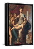 Madonna with the Long Neck-Parmigianino-Framed Stretched Canvas