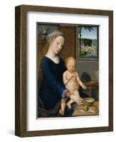 Madonna with the Milk Soup-Gerard David-Framed Giclee Print