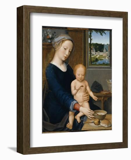 Madonna with the Milk Soup-Gerard David-Framed Giclee Print