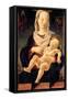Madonna with the Sleeping Child (Madonna of the Zodiac)-Cosmè Tura-Framed Stretched Canvas