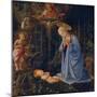 Madonna Worshipping the Child, about 1459-Fra Filippo Lippi-Mounted Premium Giclee Print