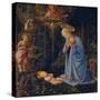 Madonna Worshipping the Child, about 1459-Fra Filippo Lippi-Stretched Canvas