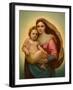 Madonna-Raphael-Framed Art Print