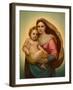 Madonna-Raphael-Framed Art Print