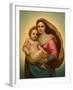 Madonna-Raphael-Framed Art Print