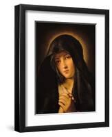 Madonna-Giovanni Battista Salvi da Sassoferrato-Framed Premium Giclee Print