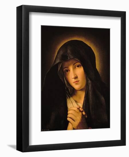 Madonna-Giovanni Battista Salvi da Sassoferrato-Framed Premium Giclee Print