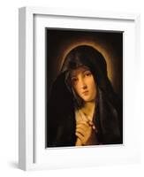 Madonna-Giovanni Battista Salvi da Sassoferrato-Framed Premium Giclee Print