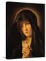 Madonna-Giovanni Battista Salvi da Sassoferrato-Stretched Canvas