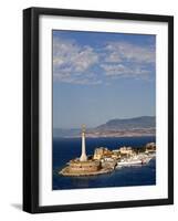Madonnina Del Porto Statue, Port of Messina, Island of Sicily, Italy, Mediterranean, Europe-Richard Cummins-Framed Photographic Print