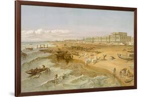 Madras, from 'India Ancient and Modern', 1867 (Colour Litho)-William 'Crimea' Simpson-Framed Giclee Print