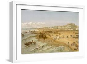 Madras, from 'India Ancient and Modern', 1867 (Colour Litho)-William 'Crimea' Simpson-Framed Giclee Print