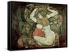 Madre Cieca-Egon Schiele-Framed Stretched Canvas