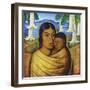 Madre Con Ibida-Alfredo Ramos Martinez-Framed Art Print