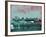 Madrid Abstract Skyline-Emma Moore-Framed Art Print