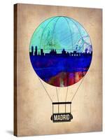 Madrid Air Balloon-NaxArt-Stretched Canvas