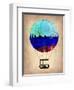 Madrid Air Balloon-NaxArt-Framed Art Print