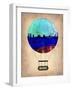 Madrid Air Balloon-NaxArt-Framed Art Print