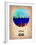 Madrid Air Balloon-NaxArt-Framed Art Print