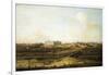 Madrid and the Palacio Real from the West Bank of the Manzanares, 1752-53-Antonio Joli-Framed Giclee Print