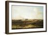 Madrid and the Palacio Real from the West Bank of the Manzanares, 1752-53-Antonio Joli-Framed Giclee Print