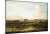 Madrid and the Palacio Real from the West Bank of the Manzanares, 1752-53-Antonio Joli-Mounted Giclee Print