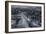 Madrid City Lights-Javier De La-Framed Art Print