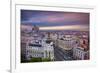 Madrid. Cityscape Image of Madrid, Spain during Sunset.-Rudy Balasko-Framed Photographic Print