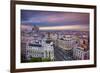 Madrid. Cityscape Image of Madrid, Spain during Sunset.-Rudy Balasko-Framed Photographic Print