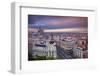 Madrid. Cityscape Image of Madrid, Spain during Sunset.-Rudy Balasko-Framed Photographic Print