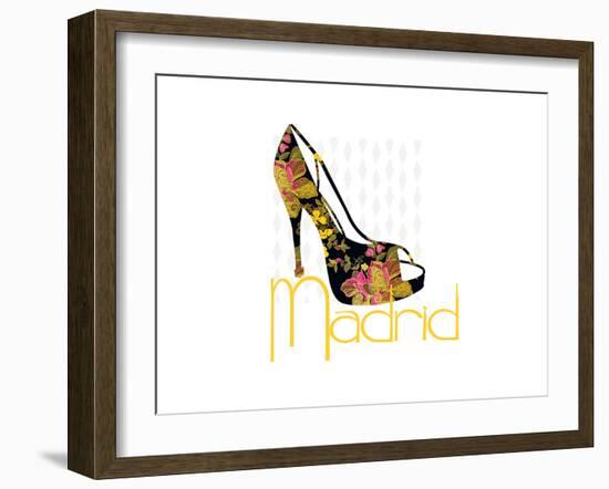 Madrid Shoe-Elle Stewart-Framed Art Print