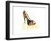 Madrid Shoe-Elle Stewart-Framed Art Print