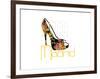 Madrid Shoe-Elle Stewart-Framed Art Print