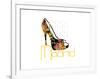 Madrid Shoe-Elle Stewart-Framed Art Print