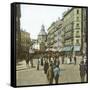 Madrid (Spain), Alcalá Street and the Church of Las Calatravas, Circa 1885-1890-Leon, Levy et Fils-Framed Stretched Canvas