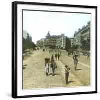 Madrid (Spain), Alcantara Street, Circa 1885-1890-Leon, Levy et Fils-Framed Photographic Print