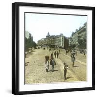 Madrid (Spain), Alcantara Street, Circa 1885-1890-Leon, Levy et Fils-Framed Photographic Print