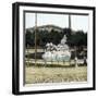 Madrid (Spain), Cybèle's Fountain, Fuente De La Cibeles-Leon, Levy et Fils-Framed Premium Photographic Print