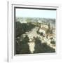 Madrid (Spain), Deep View of the Street and the Alcalá Gate, Circa 1885-1890-Leon, Levy et Fils-Framed Photographic Print