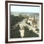 Madrid (Spain), Deep View of the Street and the Alcalá Gate, Circa 1885-1890-Leon, Levy et Fils-Framed Photographic Print