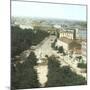 Madrid (Spain), Deep View of the Street and the Alcalá Gate, Circa 1885-1890-Leon, Levy et Fils-Mounted Photographic Print