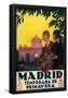Madrid, Spain - Madrid In Springtime Travel Promotional Poster-null-Framed Poster