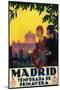 Madrid, Spain - Madrid in Springtime Travel Promotional Poster-Lantern Press-Mounted Art Print