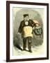 Madrid Spain Pieman 1866 Street Character-null-Framed Giclee Print