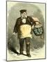 Madrid Spain Pieman 1866 Street Character-null-Mounted Giclee Print