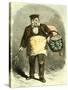 Madrid Spain Pieman 1866 Street Character-null-Stretched Canvas