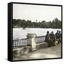 Madrid (Spain), Pond in Buen Retiro-Leon, Levy et Fils-Framed Stretched Canvas