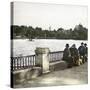 Madrid (Spain), Pond in Buen Retiro-Leon, Levy et Fils-Stretched Canvas