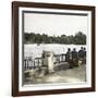 Madrid (Spain), Pond in Buen Retiro-Leon, Levy et Fils-Framed Photographic Print