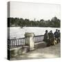 Madrid (Spain), Pond in Buen Retiro-Leon, Levy et Fils-Stretched Canvas